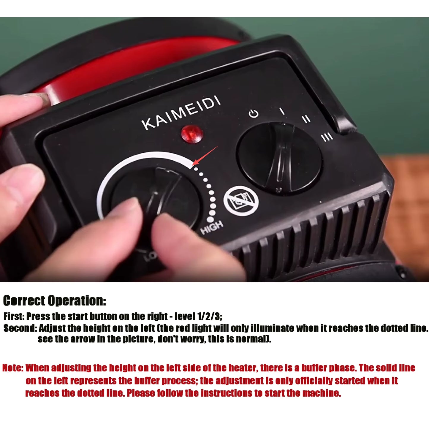 Powerful Industrial Portable Electric Heater Blower - Adjustable Ceramic Heating Stove for Fast, Efficient Warmth in Your Living Space