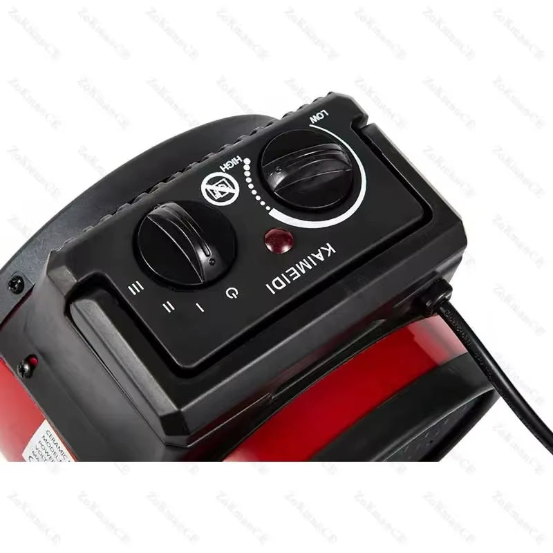 Powerful Industrial Portable Electric Heater Blower - Adjustable Ceramic Heating Stove for Fast, Efficient Warmth in Your Living Space